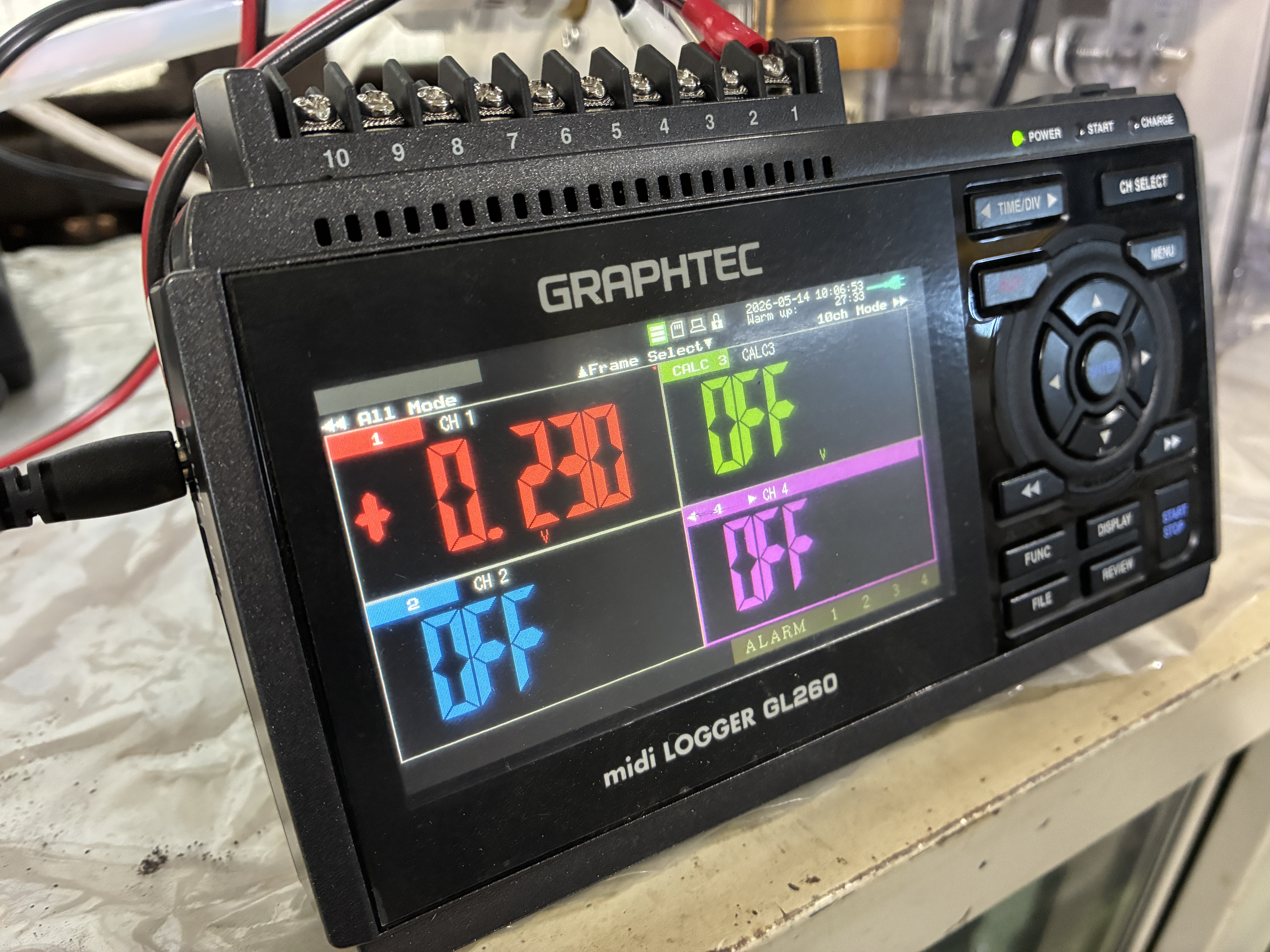 デジタルチャート（デジタル指示調節計）